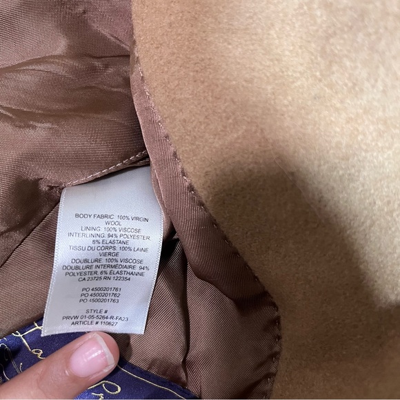 Babaton stedman coat Camel Trench Coat - Picture 9 of 16